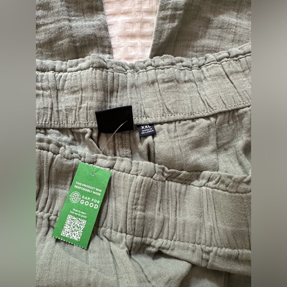 Gap women’s crinkle gauze, wide leg pants, size XXL, NWT - Picture 4 of 5